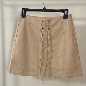 Forever 21 Beige Skirt